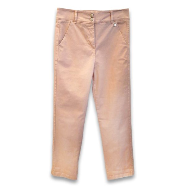 Pantalone Souvenir rosa elasticizzato